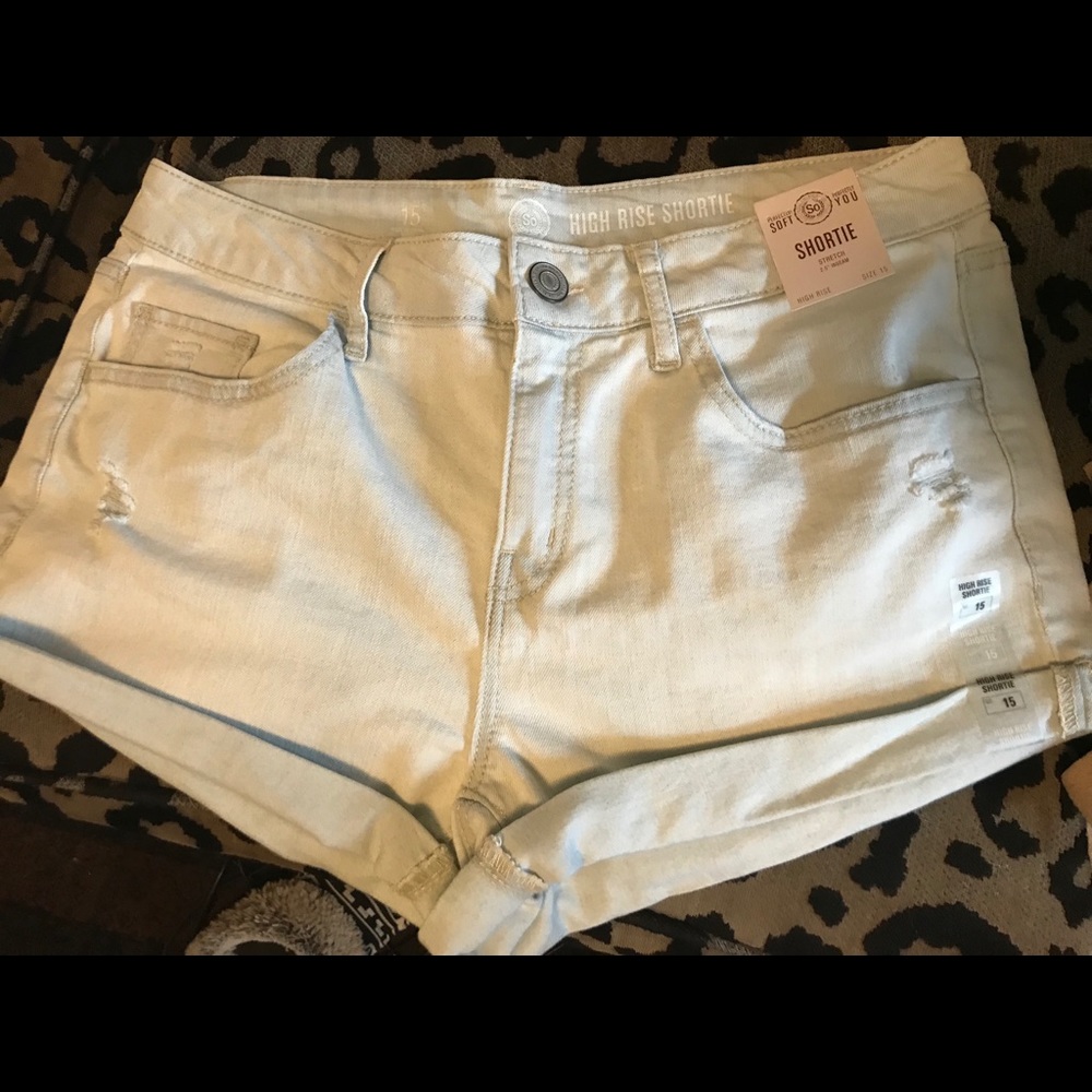 High Rise Shorts
